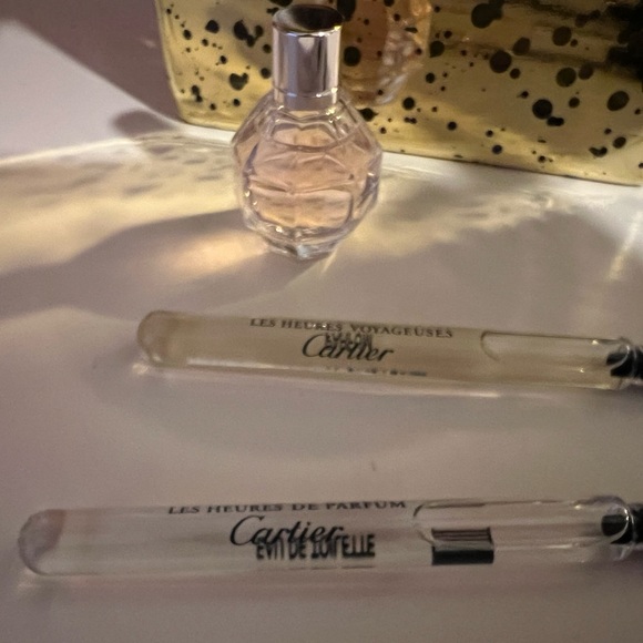 New Viktor & Rolf Mini & 2 Cartier Vials - Picture 2 of 2